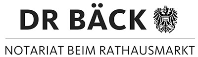 Notariat Dr. Bäck Logo